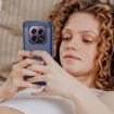 OPPO F29 5G Blue TPU Phone Case - Carbon Fiber Brushed Texture - 7