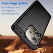 OPPO A5 Pro 5G Global Black Carbon Fiber Texture TPU Phone Case - 3