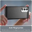 OPPO A5 4G Global Carbon Fiber Brushed TPU Phone Case - Black - 5