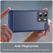 OPPO Reno14 Pro Global Blue Carbon Fiber Brushed TPU Phone Case - 5