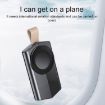 Apple Watch Series Portable Magnetic Wireless Charger - USB Port, White - 4