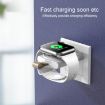 Apple Watch Series Portable Magnetic Wireless Charger - USB Port, White - 7