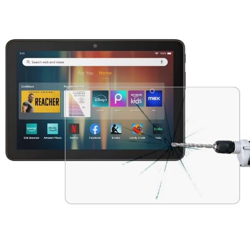 Kindle Fire HD8 2024 Tempered Glass Film 9H 0.3mm Explosion-proof - 1