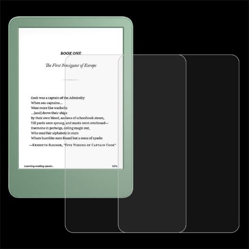 Amazon Kindle 2024 6.0 Tempered Glass Film 2pcs 9H 0.3mm Explosion-proof - 1