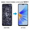 OPPO A17K OEM LCD Screen Digitizer Assembly with Frame Replacement - 6