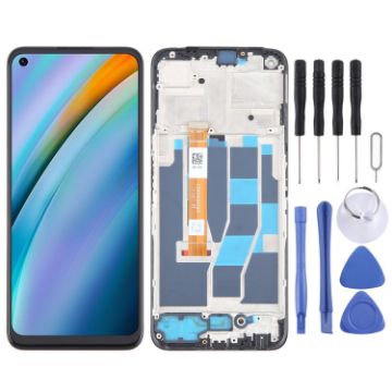 OPPO K10 4G OEM LCD Screen Digitizer Assembly with Frame - 1