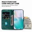 Infinix Hot 50 Pro+ 4G Green Leather Embossed Phone Case - 5