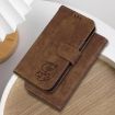 Infinix Hot 50 Pro+ 4G Brown Leather Embossed Phone Case - 2