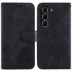 Infinix Hot 50 Pro+ 4G Black Leather Embossed Phone Case - 1