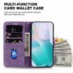 Infinix Note 50 Pro+ Purple Little Tiger Embossed Leather Phone Case - 5