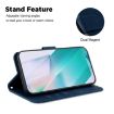 Infinix Note 50 Pro+ Dark Blue Little Tiger Embossed Leather Case - 6