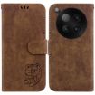 Infinix Zero 40 4G/5G Brown Little Tiger Embossed Leather Case - 1