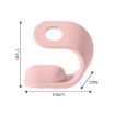 Apple Watch Series U-Shaped Silicone Charging Holder - Blue - 2