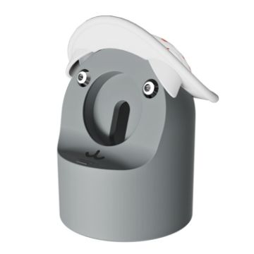 Bear Shaped Silicone Charging Base for Apple Watch Series - Grey - 1