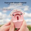 Bear Shaped Silicone Charging Base for Apple Watch Series - Brown - 5