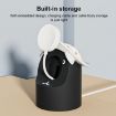 Apple Watch Series Bear Shaped Silicone Charging Base - White - 3