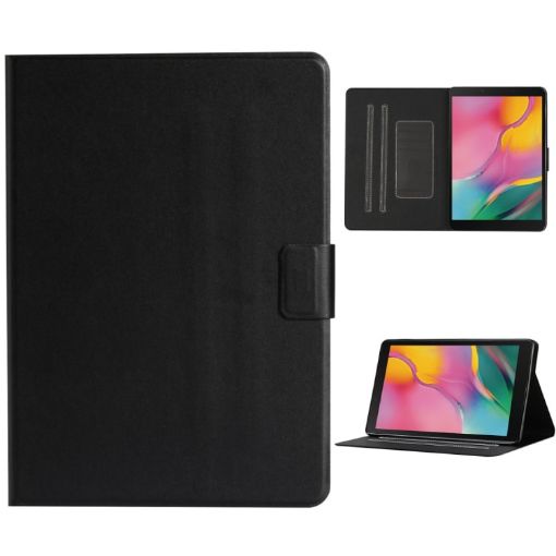 Samsung Galaxy Tab A 8.0 (2019) T290/T295 Black Leather Flip Case - 1