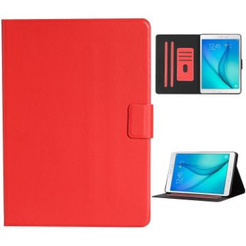 Samsung Galaxy Tab A 8.0 T350/T355C Red Leather Case with Card Slots - 1