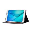 Samsung Galaxy Tab A 9.7 T550/T555C Orange Leather Flip Case with Card Slots - 5