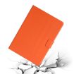 Samsung Galaxy Tab A 9.7 T550/T555C Orange Leather Flip Case with Card Slots - 6