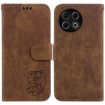 Tecno Spark 30 Pro Brown Little Tiger Embossed Leather Phone Case - 1
