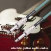 Mono 6.35mm Male to Male Electric Guitar Audio Cable 1m - 3045GR - 7