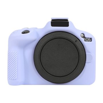 Canon EOS R50 Silicone Protective Case - Lilac Purple Cover - 1