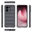 OPPO Reno13 F 5G Global Magic Shield TPU + Flannel Case Dark Grey - 3