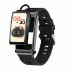 K80 1.57" Smart Watch with Detachable Earphone & Bluetooth Call, Black - 1