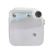 FUJIFILM instax mini 12 Leather Case Camera Bag with Strap - Silver - 3