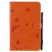 Samsung Galaxy Tab A8.0 T387 Cat Bee Embossed Shockproof Leather Case - 2