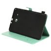 Samsung Galaxy Tab E9.6 T560 Green Cat Bee Embossed Leather Case - 6