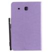 Samsung Galaxy Tab E9.6 T560 Purple Shockproof Leather Case with Holder - 3