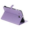 Samsung Galaxy Tab E9.6 T560 Purple Shockproof Leather Case with Holder - 5