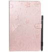 Samsung Galaxy Tab E9.6 T560 Rose Gold Shockproof Leather Case - 2