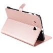 Samsung Galaxy Tab E9.6 T560 Rose Gold Shockproof Leather Case - 5