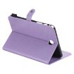 Samsung Galaxy Tab A8.0 T350 Purple Leather Case with Holder & Slots - 5