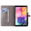 Samsung Galaxy Tab A9.7 T550 Grey Leather Case with Holder & Card Slots - 4