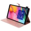 Samsung Galaxy Tab A9.7 T550 Rose Gold Shockproof Leather Case - 6