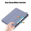 Samsung Galaxy Tab S9+ Lavender Purple Acrylic 3-Fold Leather Case - 3