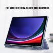Samsung Galaxy Tab S9+ Lavender Purple Acrylic 3-Fold Leather Case - 4