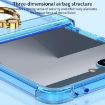 Samsung Galaxy Z Flip7 5G Silicone Case with Ring Holder - Transparent Black - 9