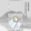 Samsung Galaxy Z Flip7 5G Silicone Case with Ring Holder - Transparent Orange - 3