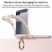Samsung Galaxy Z Flip7 5G Silicone Case with Ring Holder - Transparent - 5