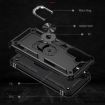 Samsung Galaxy A35 5G Shockproof TPU + PC Case with Holder - Black - 3