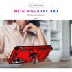 Samsung Galaxy A35 5G Shockproof Red TPU + PC Case with Holder - 7