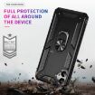 Samsung Galaxy A05 Shockproof TPU + PC Case with Holder - Black - 4