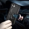 Samsung Galaxy A05 Shockproof TPU + PC Case with Holder - Black - 6