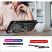 Samsung Galaxy A05 Shockproof TPU + PC Case with Holder - Black - 7