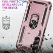 Samsung Galaxy A05s Shockproof Rose Gold Phone Case with Holder - 4